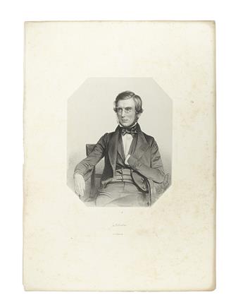 MAGUIRE, THOMAS H. Eight superb portraits of 19th century natural historians, scientists, and explorers,